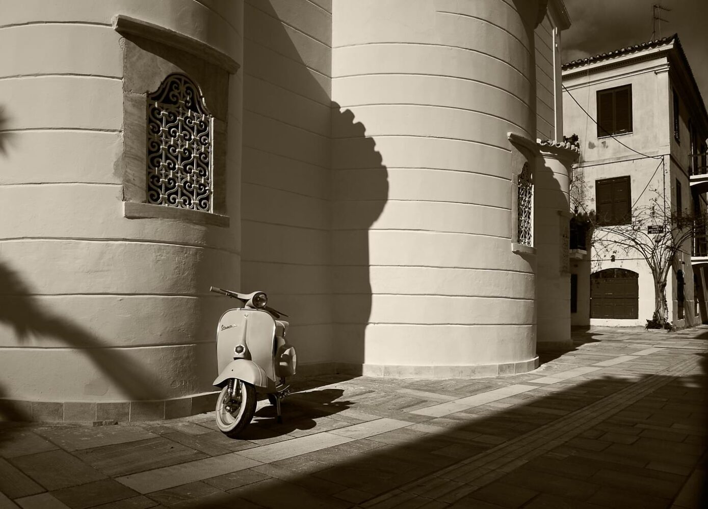 Vespa in Athens